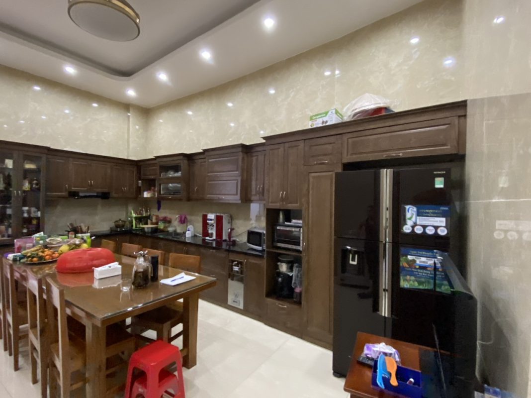 Tủ bếp gỗ sồi Nga S04 7 tủ bếp gỗ sồi Nga S04