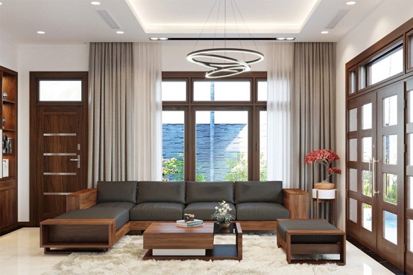 phòng khách đẹp tối giản