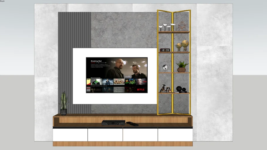 tv unit | 3D Warehouse